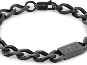 Authentic CALVIN KLEIN  Men 19 mm Quartz Analog Designer Bracelet  – CALVIN KLEIN JEWELRY