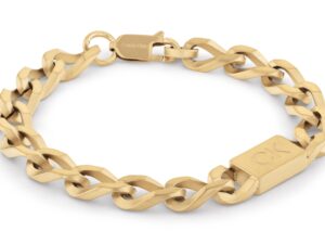 Authentic CALVIN KLEIN  Men 19 mm Quartz Analog Designer Bracelet  – CALVIN KLEIN JEWELRY