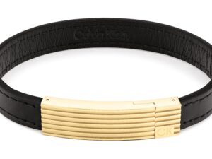 Authentic CALVIN KLEIN  Men 19 mm Quartz Analog Designer Bracelet  – CALVIN KLEIN JEWELRY