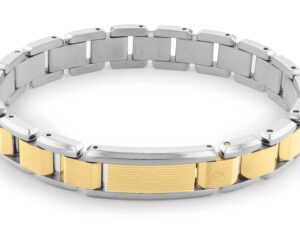 Authentic CALVIN KLEIN  Men 19 mm Quartz Analog Elegant Bracelet  – CALVIN KLEIN JEWELRY