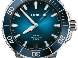 Authentic ORIS Men 41.5 mm Stainless Steel Luxurious Wristwatch  – Sapphire Glass – ORIS