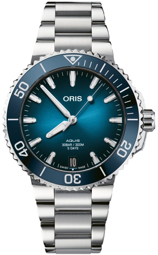 Authentic ORIS Men 41.5 mm Stainless Steel Luxurious Wristwatch  - Sapphire Glass - ORIS