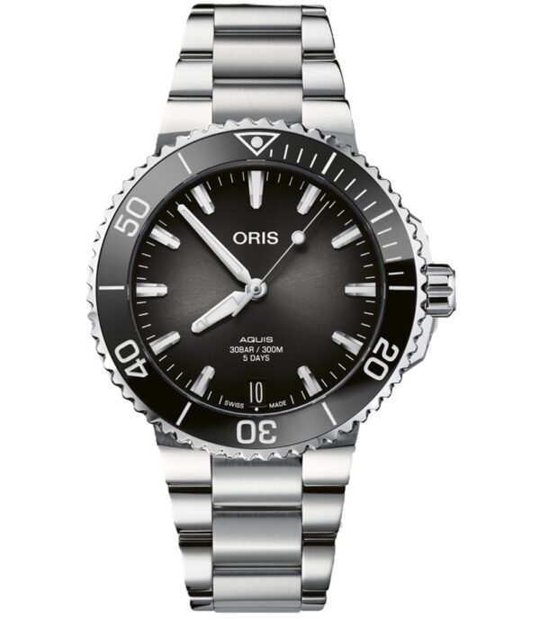 Authentic ORIS Men 41.5 mm Stainless Steel Luxurious Wristwatch  - Sapphire Glass - ORIS