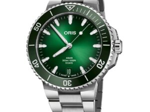 Authentic ORIS Men 43.5 mm Stainless Steel Luxurious Wristwatch  – Sapphire Glass – ORIS