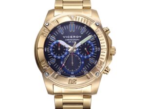 Authentic VICEROY NEW COLLECTION Men 43 mm Quartz Analog Designer Ring  – VICEROY