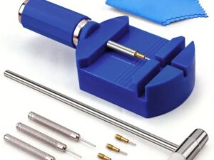 Authentic WATCHMAKER TOOLS Sophisticated Watchmaker Tools  – WATCH RAMMER PRO KIT/ KIT SPERNATRICE PRO – BLUE