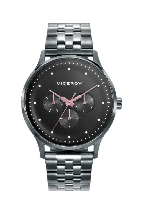 Authentic VICEROY NEW COLLECTION Men 43 mm Quartz Analog Designer Bracelet  - VICEROY