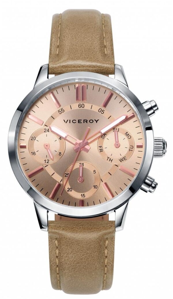 Authentic VICEROY NEW COLLECTION Women 35 mm Stainless Steel Quartz Designer Wristwatch  - VICEROY