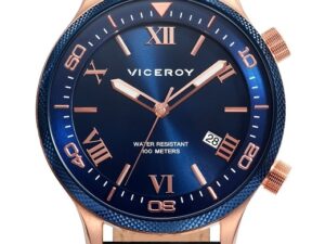 Authentic VICEROY NEW COLLECTION Men 43 mm Stainless Steel Quartz Analog Elegant Wristwatch  – Viceroy