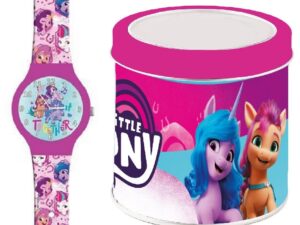 Authentic CARTOON Kid 32 mm Plastic Quartz Designer Wristwatch  – LITTLE PONY KID WATCH