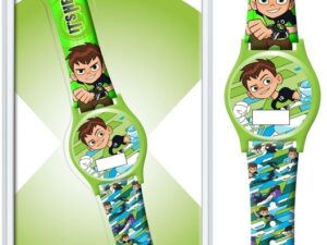 Authentic CARTOON Kid 33 mm Plastic Quartz Digit Sophisticated Wristwatch  – BEN 10 – Blister Pack ***SPECIAL PRICE***