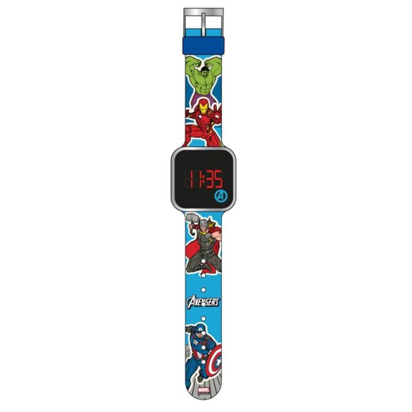 Authentic CARTOON Kid 33 mm Plastic Quartz Digit Sophisticated Wristwatch  - MARVEL