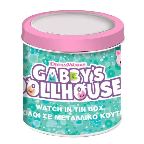 Authentic CARTOON Kid 33 mm Plastic Quartz Designer Wristwatch  - GABBYS DOLLHOUSE - Image 2