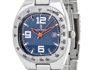 Authentic PIERRE BONNET Men 38 mm Stainless Steel Quartz Designer Wristwatch  – PIERRE BONNET