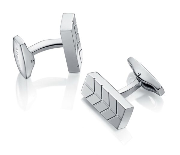 Authentic VICEROY FASHION  Men 44 mm Quartz Analog Designer Cufflinks  - VICEROY JEWELS MODEL AIR