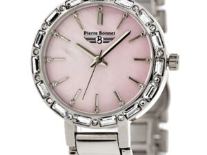 Authentic PIERRE BONNET Women 32 mm Stainless Steel Quartz Designer Wristwatch  – PIERRE BONNET