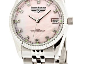 Authentic PIERRE BONNET Women 31 mm Stainless Steel Quartz Elegant Wristwatch  – PIERRE BONNET