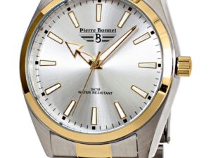 Authentic PIERRE BONNET Men 40 mm Stainless Steel Quartz Designer Wristwatch  – PIERRE BONNET