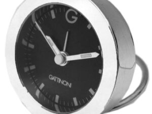 Authentic GATTINONI Unisex Stainless Steel Quartz Analog Sophisticated Alarm Clock  – GATTINONI