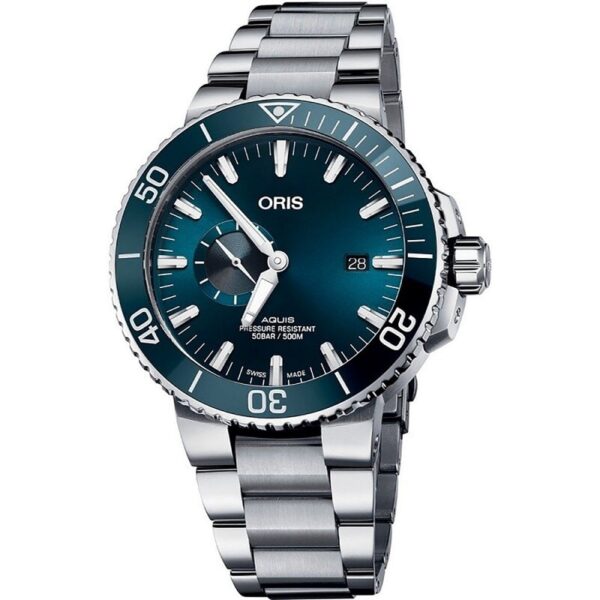 Authentic ORIS Men 45.5 mm Stainless Steel Luxurious Wristwatch  - Sapphire Glass - ORIS