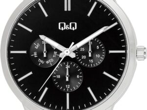 Authentic Q&Q Men 42 mm Metal Quartz Designer Wristwatch  – Q&Q ATTRACTIVE