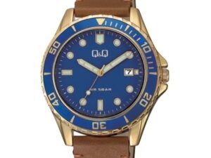 Authentic Q&Q Men 43 mm Metal Quartz Designer Wristwatch  – Q&Q FASHION