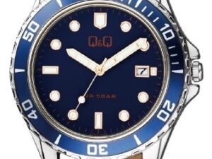 Authentic Q&Q Men 43 mm Metal Quartz Designer Wristwatch  – Q&Q FASHION