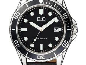 Authentic Q&Q Men 43 mm Metal Quartz Designer Wristwatch  – Q&Q FASHION