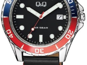 Authentic Q&Q Men 43 mm Metal Quartz Designer Wristwatch  – Q&Q FASHION