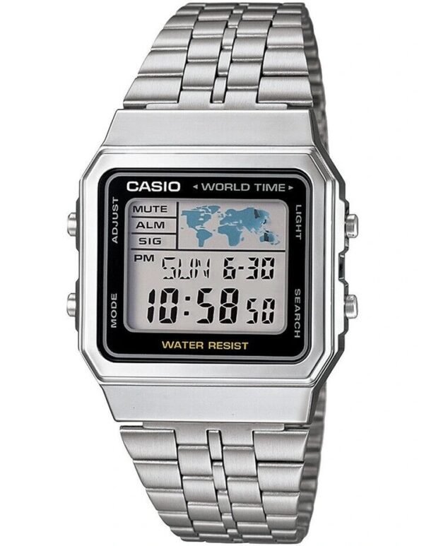 Authentic CASIO COLLECTION & VINTAGE Unisex 34 mm Metal Quartz Digit Designer Wristwatch  - CASIO VINTAGE