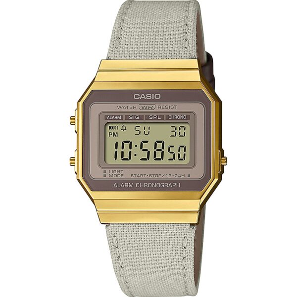 Authentic CASIO COLLECTION & VINTAGE Unisex 35.5 mm Metal Quartz Designer Wristwatch  - CASIO VINTAGE