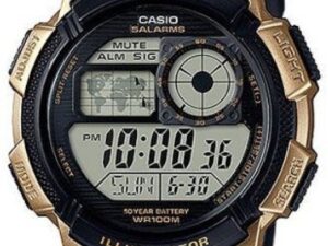 Authentic CASIO COLLECTION & VINTAGE Men 45 mm Resin Quartz Designer Wristwatch  – CASIO