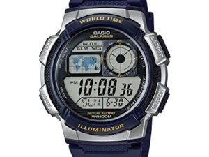 Authentic CASIO COLLECTION & VINTAGE Men 45 mm Resin Quartz Designer Wristwatch  – CASIO