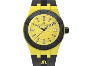 Authentic MAURICE LACROIX Men 40 mm Plastic Quartz High-end Wristwatch  – Sapphire Glass – MAURICE LACROIX