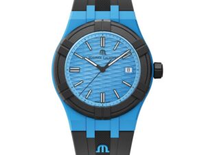 Authentic MAURICE LACROIX Men 40 mm Plastic Quartz High-end Wristwatch  – Sapphire Glass – MAURICE LACROIX