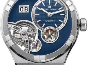 Authentic MAURICE LACROIX Men 45 mm Stainless Steel Luxurious Wristwatch  – Sapphire Glass – MAURICE LACROIX