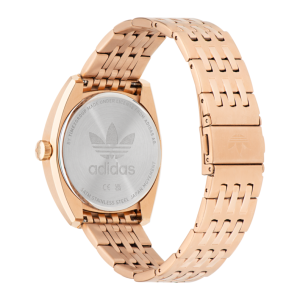 Authentic ADIDAS Men 39 mm SS IP Rose Gold Quartz Elegant Wristwatch  - ADIDAS - Image 3