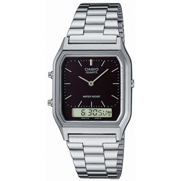 Authentic CASIO COLLECTION & VINTAGE Unisex 38 x 30 mm Resin Quartz Ana-Digit Designer Wristwatch  - CASIO VINTAGE