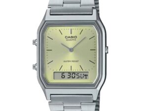 Authentic CASIO COLLECTION & VINTAGE Unisex 38 x 30 mm Resin Quartz Designer Wristwatch  – CASIO VINTAGE