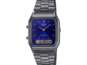 Authentic CASIO COLLECTION & VINTAGE Unisex 38 x 30 mm Resin Quartz Designer Wristwatch  – CASIO VINTAGE