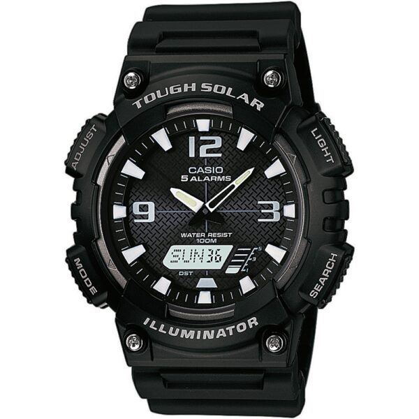 Authentic CASIO COLLECTION & VINTAGE Men 48 mm Resin Solar Designer Wristwatch  - CASIO SPORT