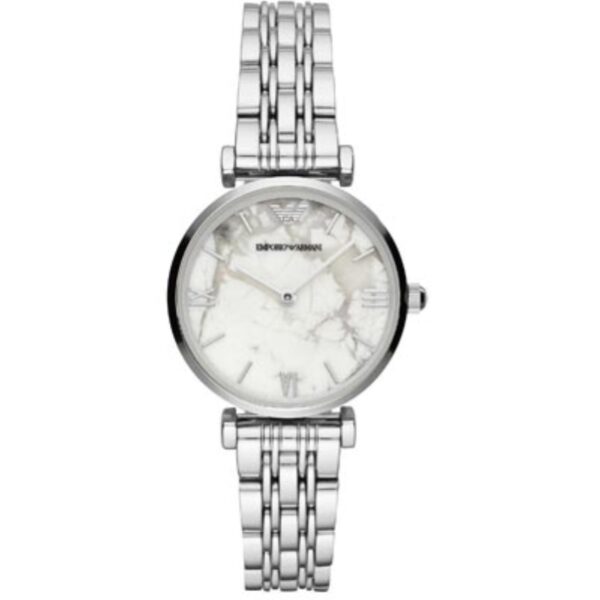 Authentic EMPORIO ARMANI Women 32 mm Stainless Steel Quartz Top-Quality Wristwatch  - EMPORIO ARMANI