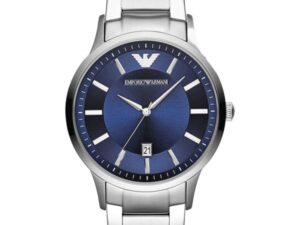 Authentic EMPORIO ARMANI Men 43 mm Stainless Steel Quartz Top-Quality Watch  – EMPORIO ARMANI