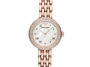 Authentic EMPORIO ARMANI Women Stainless Steel Quartz Exclusive Watch  – EMPORIO ARMANI