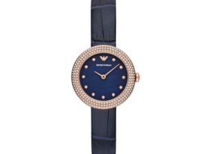 Authentic EMPORIO ARMANI Women 30 mm SS IP Rose Gold Quartz Top-Quality Wristwatch  – EMPORIO ARMANI