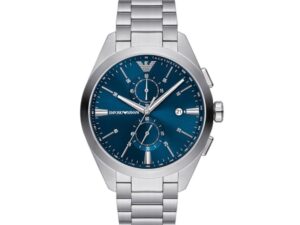 Authentic EMPORIO ARMANI Men 43 mm Stainless Steel Quartz Exclusive Wristwatch  – EMPORIO ARMANI WATCHES