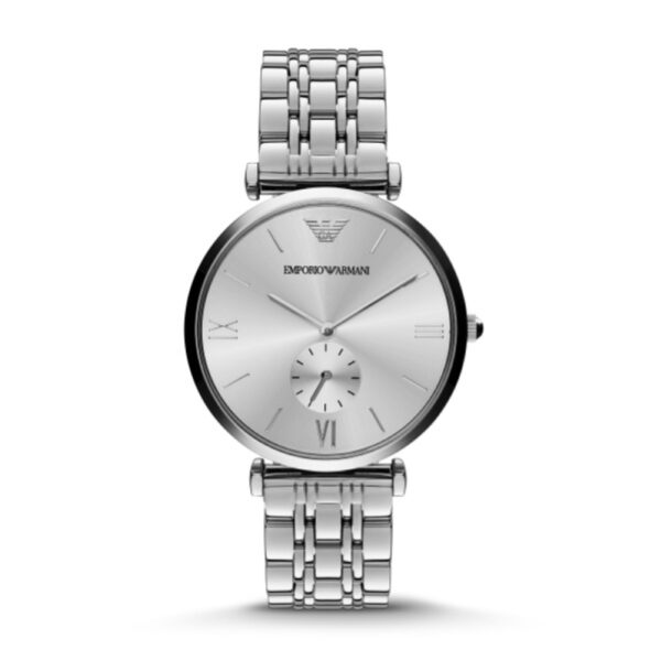 Authentic EMPORIO ARMANI Unisex 40 mm Stainless Steel Quartz Exclusive Wristwatch  - EMPORIO ARMANI