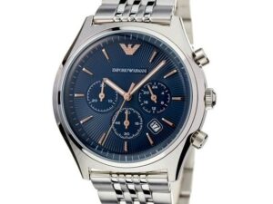 Authentic EMPORIO ARMANI Men Stainless Steel Quartz Exclusive Wristwatch  – EMPORIO ARMANI