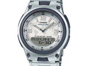 Authentic CASIO COLLECTION & VINTAGE Men 40 mm Stainless Steel Quartz Designer Wristwatch  – CASIO CLASSIC