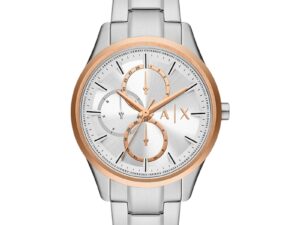 Authentic A|X ARMANI EXCHANGE Men 42 mm SS IP Rose Gold Quartz Elegant Wristwatch  – A|X ARMANI EXCHANGE